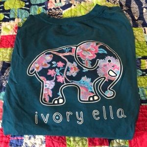 Ivory Ella Teal Long Sleeve